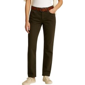 Polo Jeans Co Ralph Lauren Olive Green Cotton Blend Pants Size‎ 8 Casual